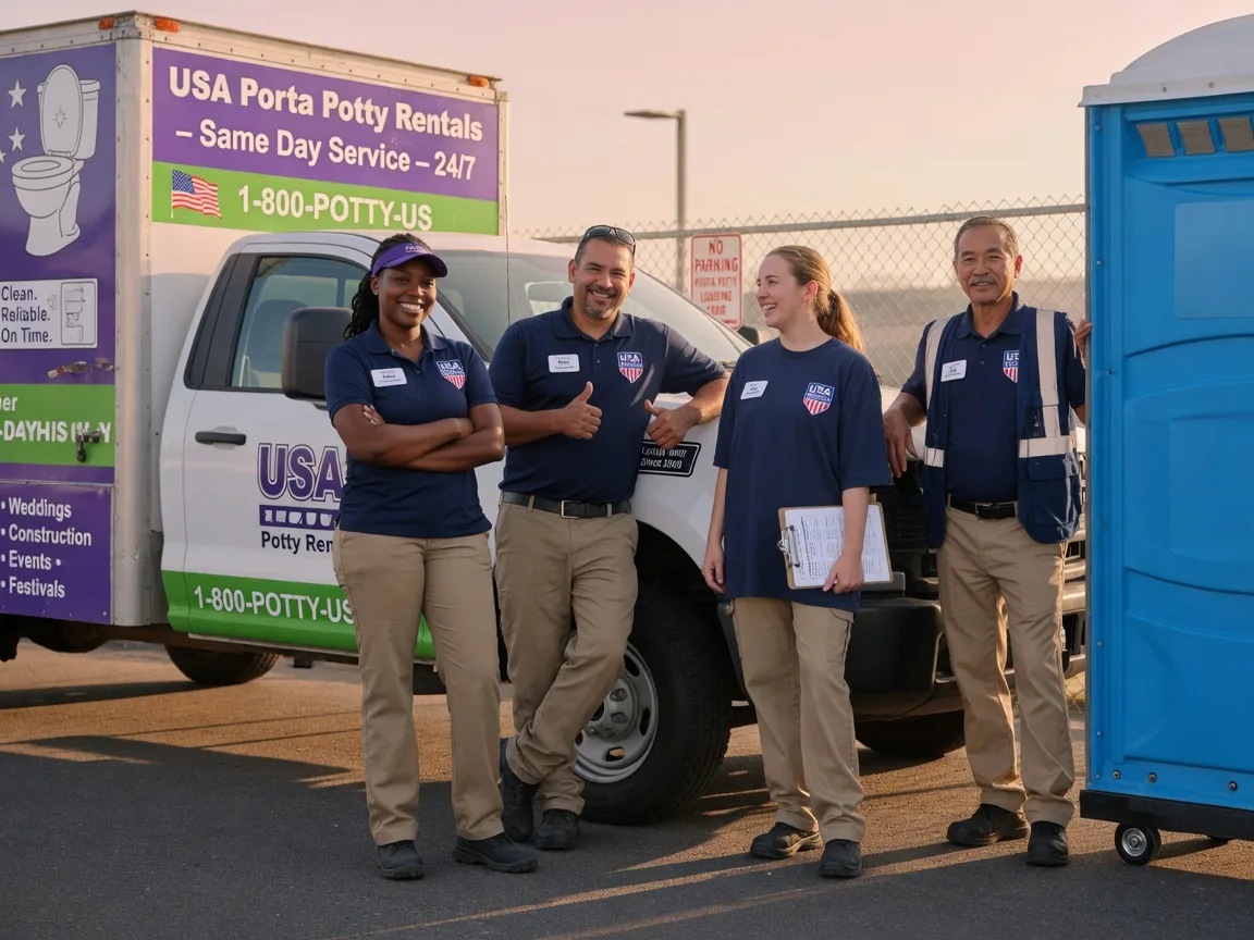 Porta Potty Rental company in Franktown, VA